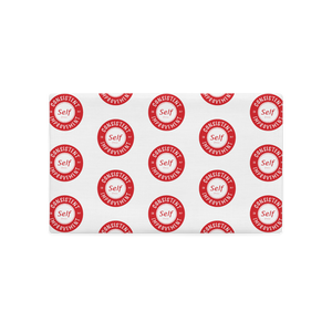 Consistent Self Improvement Pillow Case (Red)