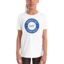 Load image into Gallery viewer, Youth Short Sleeve T-Shirt (Blue)