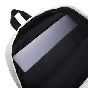 Consistent Self Improvement Backpack Zebra Pattern (Black)