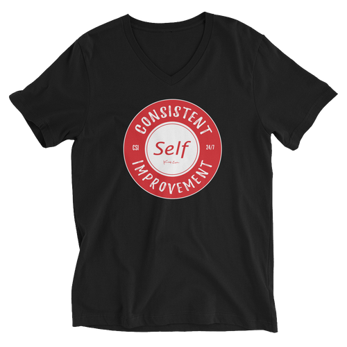 Consistent Self Improvement Women's V-Neck T-Shirt