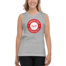 Load image into Gallery viewer, Consistent Self Improvement Women&#39;s Muscle Shirt