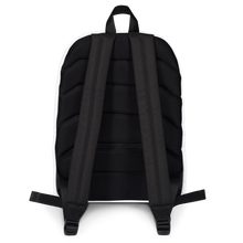 Load image into Gallery viewer, Consistent Self Improvement Backpack Zebra Pattern (Black)