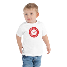 Load image into Gallery viewer, Consistent Self Improvement Toddler T-Shirt (Red Logo)